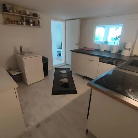 Bungalow Mit Eigenem Garten Und Terrasse Jesewitz Buitenkant foto